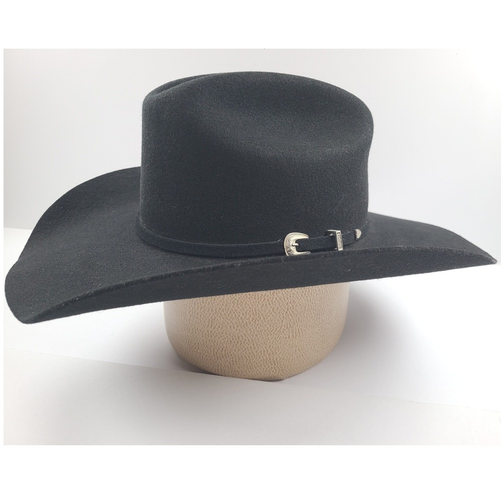 Justin Milano 3X Wool Felt Cowboy Hat 7 1/8 Western Rodeo Ranch Country Classic